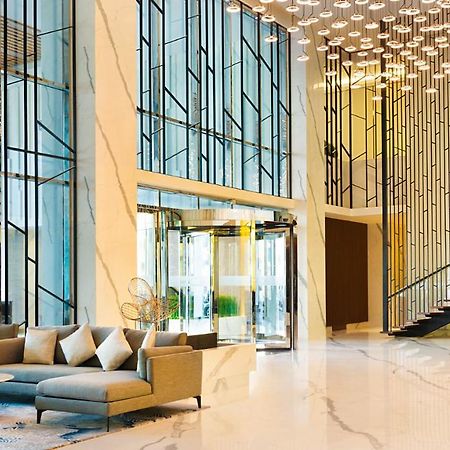 Asiana Grand Hotel Dubaj Kültér fotó The lobby of the hotel